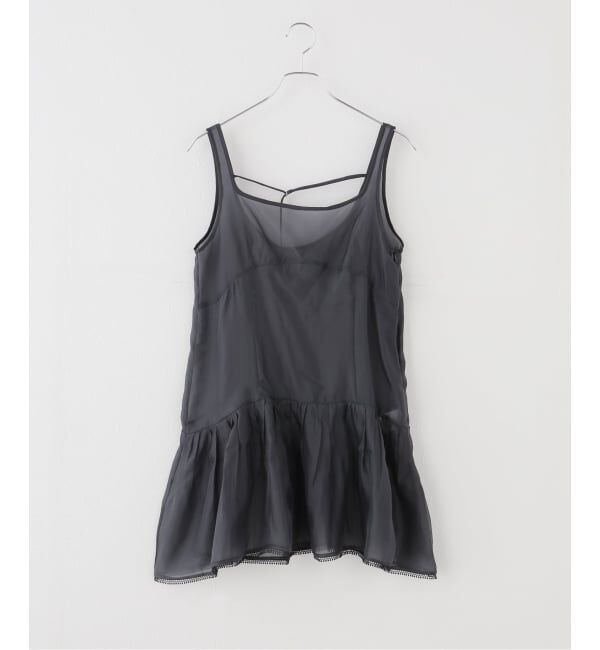U by SPICK&SPAN「le/ル SHEER LAYERED MINI OPS」|ワンピース|