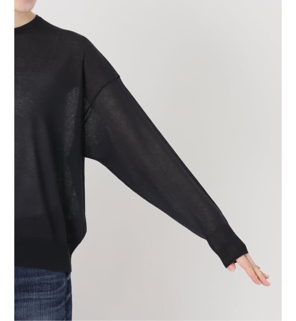 Spick and Span「ウォッシャブルシアークルーカーディガン」|カーディガン|