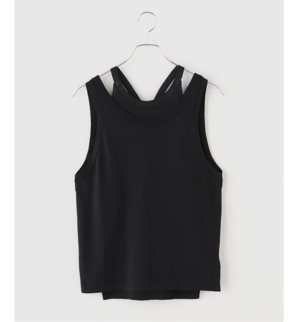 Spick and Span「2枚SETタンクレイヤードプルオーバー」|Tシャツ・カットソー|ブラック