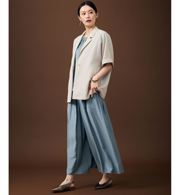 自由区「【SHIHOさん着用・WEB限定カラーあり・人気アイテム】ワイドストラップ サンダル」|サンダル|