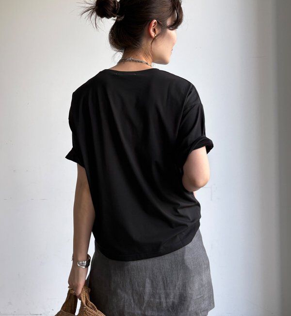  「【WEB限定】接触冷感コード刺繍ロゴTEE」|Tシャツ・カットソー|