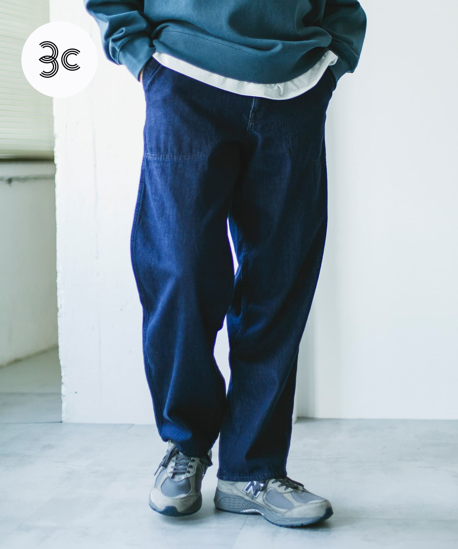 URBAN RESEARCH DOORS「Utility Denim Pants」|デニム|ワンウォッシュ