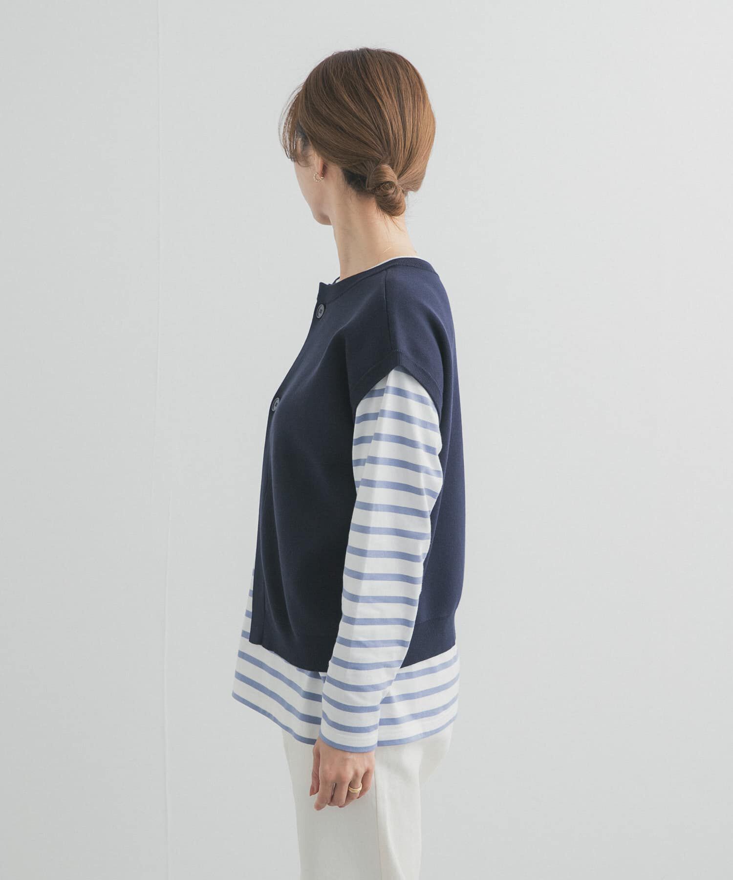URBAN RESEARCH DOORS「『仁村紗和さん着用』『UR TECH Renew Knit』2WAYベスト」|ベスト・ジレ|