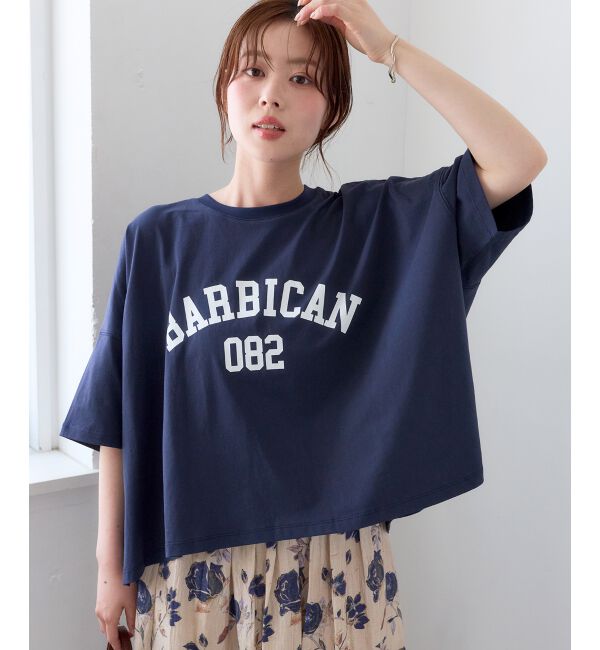  「《WEB限定アイテム》カレッジロゴオーバーTシャツ」|Tシャツ・カットソー|