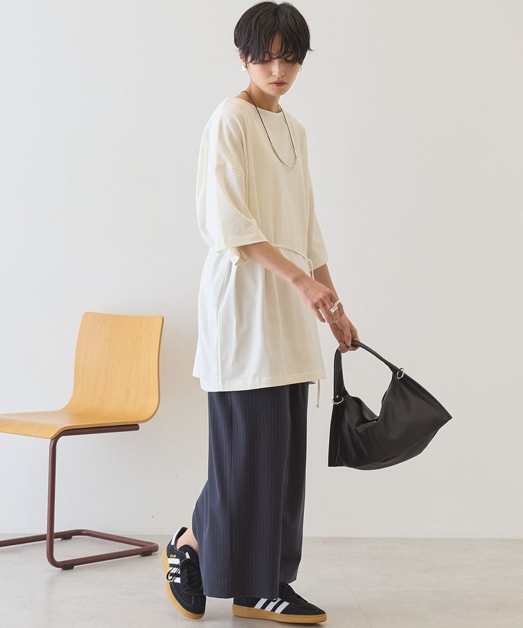 AMERICAN HOLIC「【接触冷感・2WAY】バックタックチュニック」|Tシャツ・カットソー|