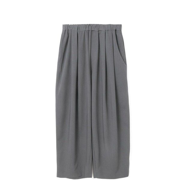 mizuiro ind「mizuiro ind ワイドタックパンツ」|その他|チャコールグレー
