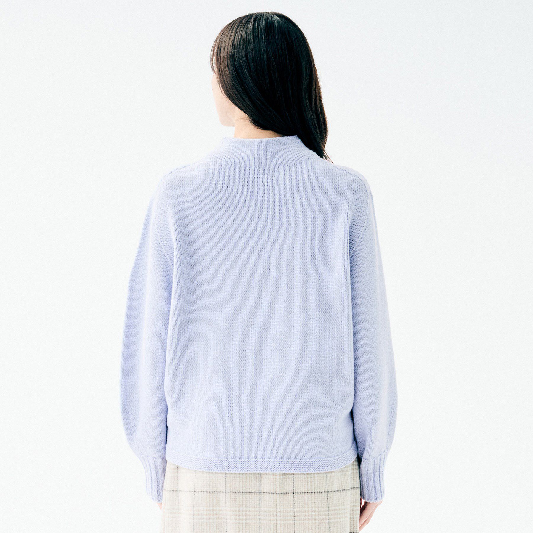 UNTITLED「【洗える】スポンディッシュ ボトルネックニット」|ニット・セーター|