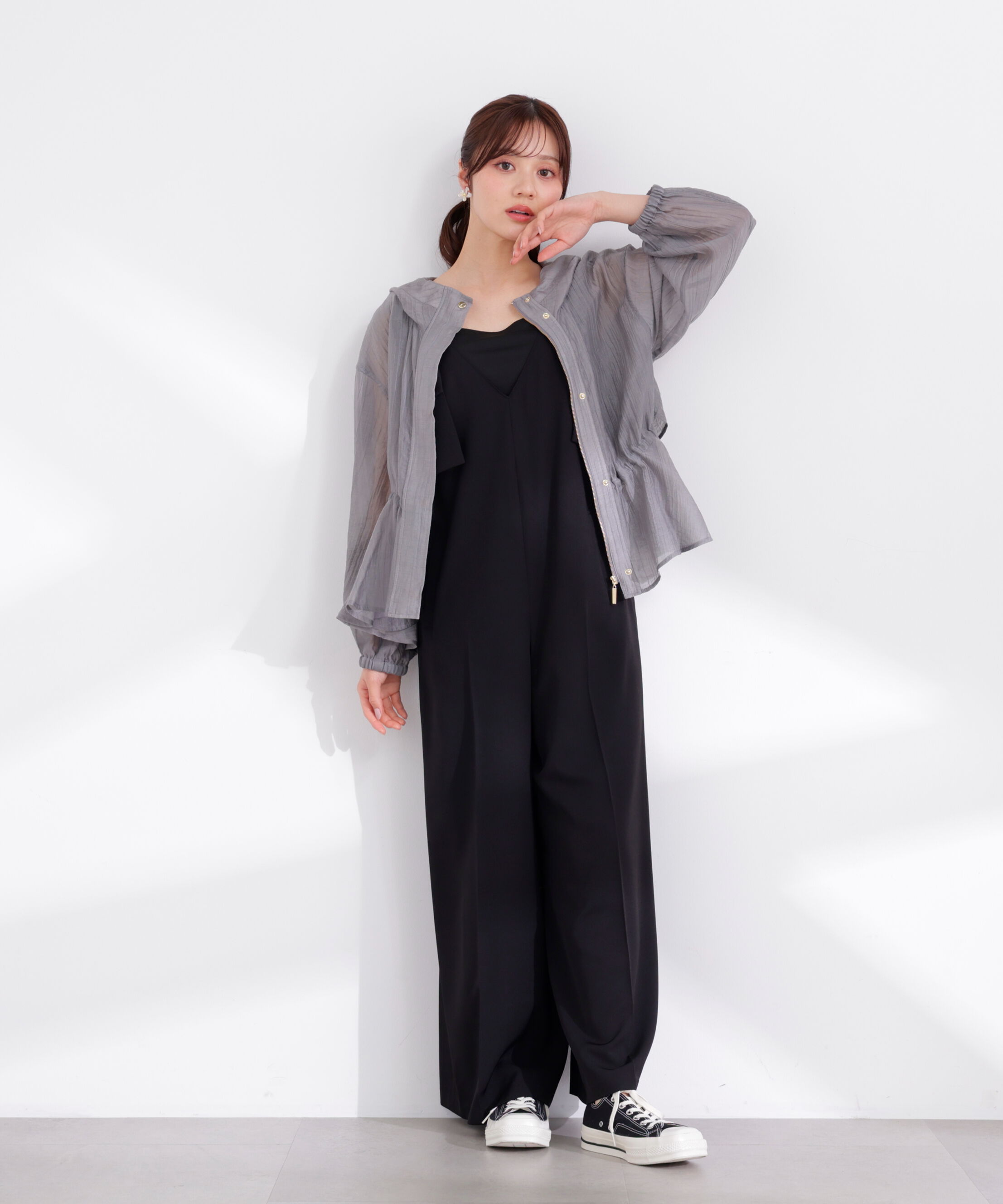 PROPORTION BODY DRESSING「リボン付きオールインワン 26SS」|ワンピース|
