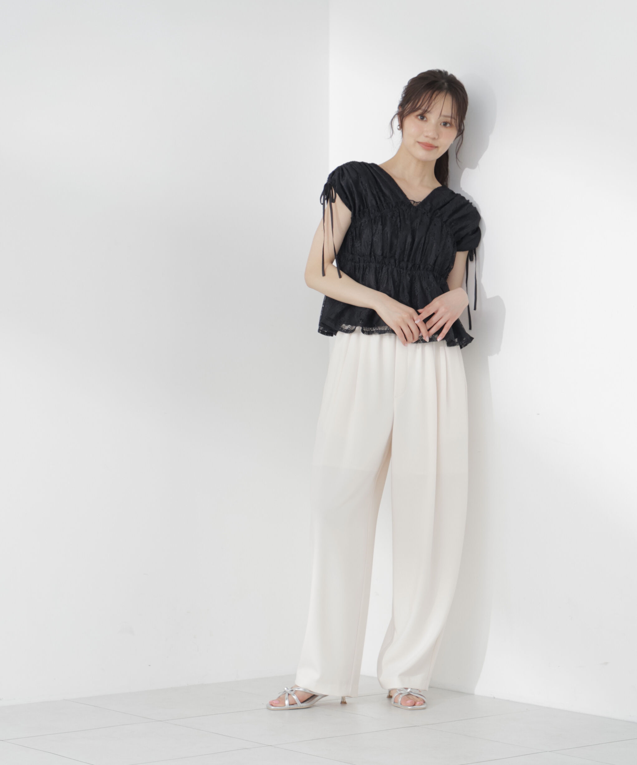PROPORTION BODY DRESSING「〈a/mie〉イージーバレルパンツ」|その他|