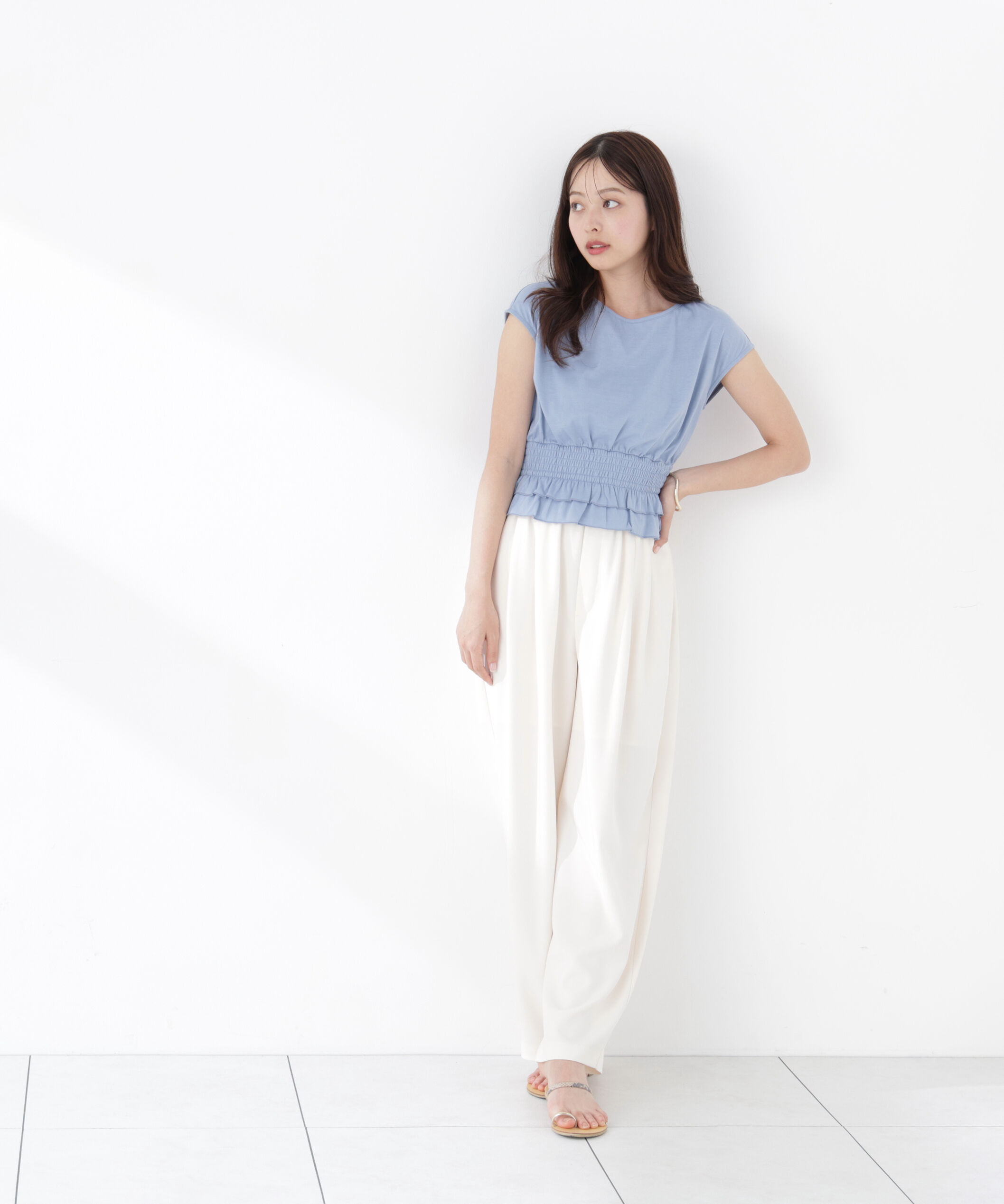 PROPORTION BODY DRESSING「〈a/mie〉イージーバレルパンツ」|その他|