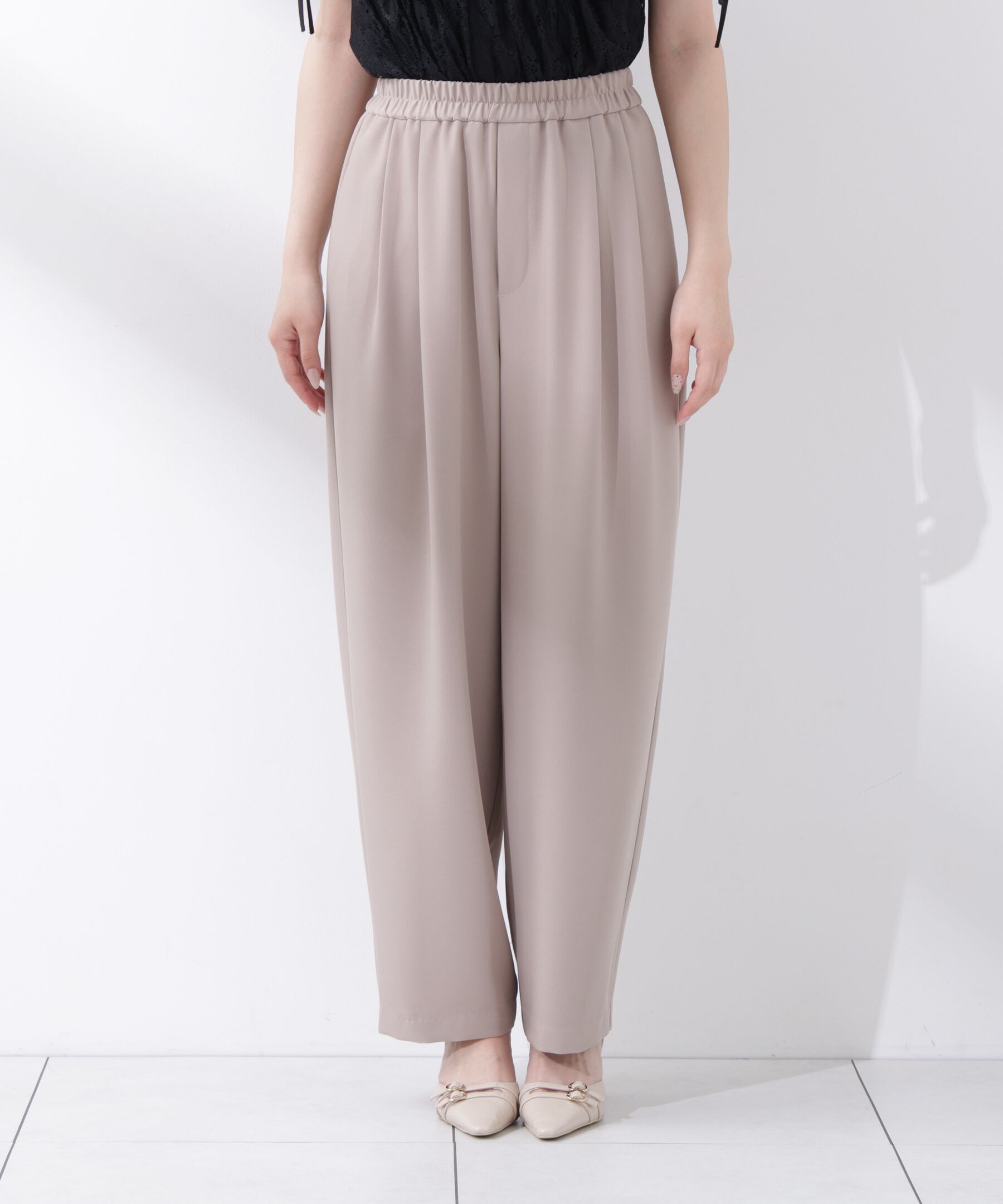 PROPORTION BODY DRESSING「〈a/mie〉イージーバレルパンツ」|その他|
