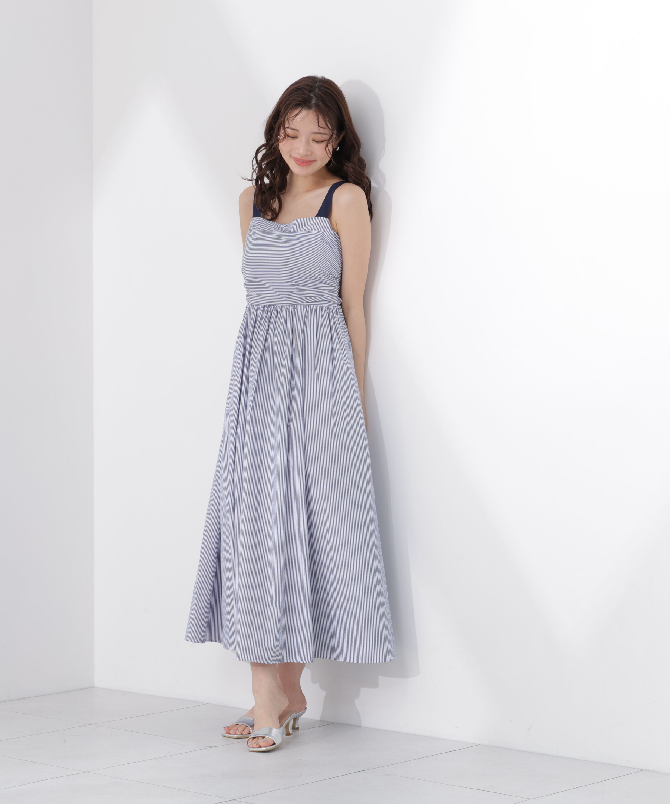 PROPORTION BODY DRESSING「ストライプキャミワンピース」|ワンピース|
