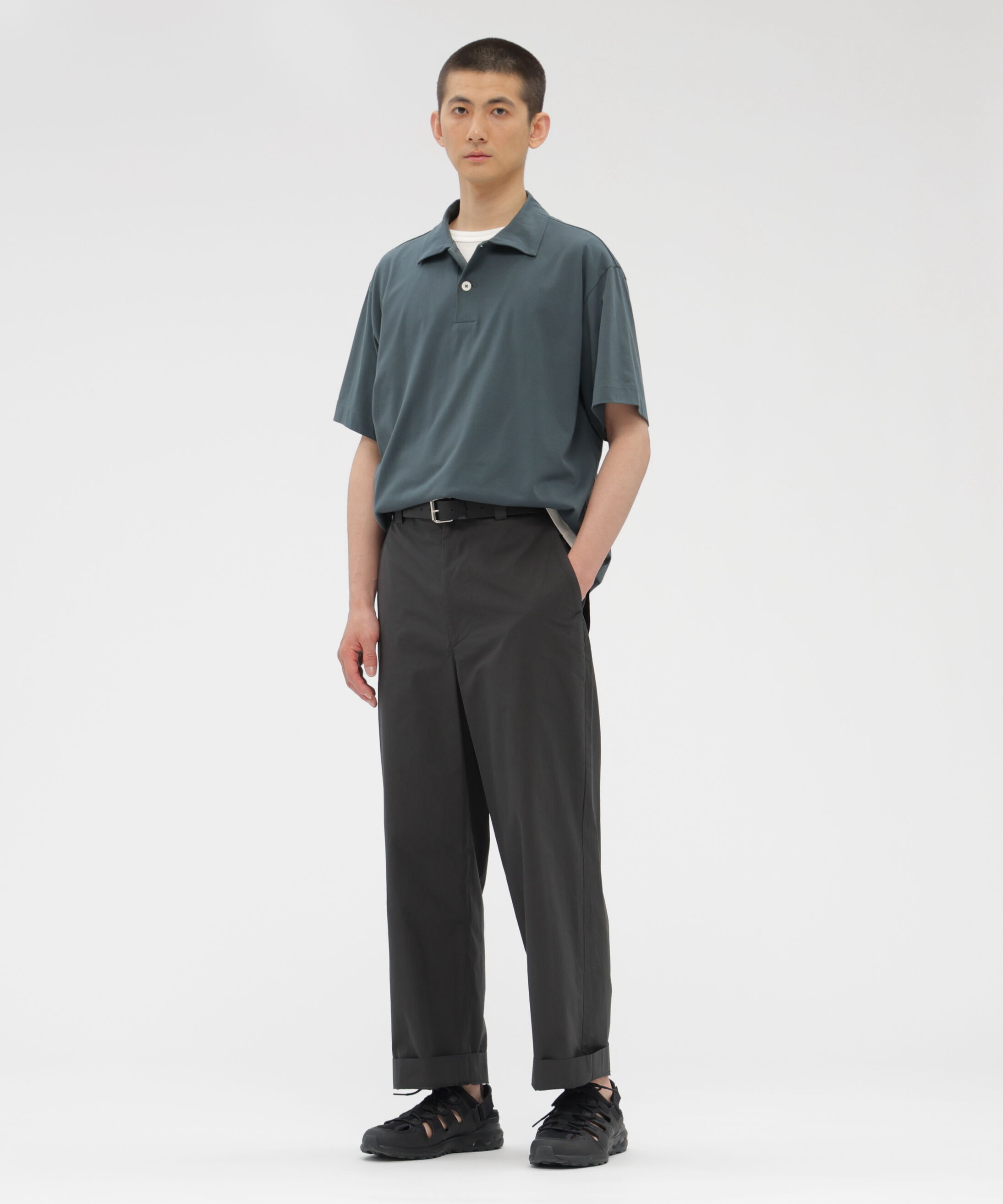 MARGARET HOWELL「EXTRA LONG STAPLE COTTON JERSEY TOP」|Tシャツ・カットソー|