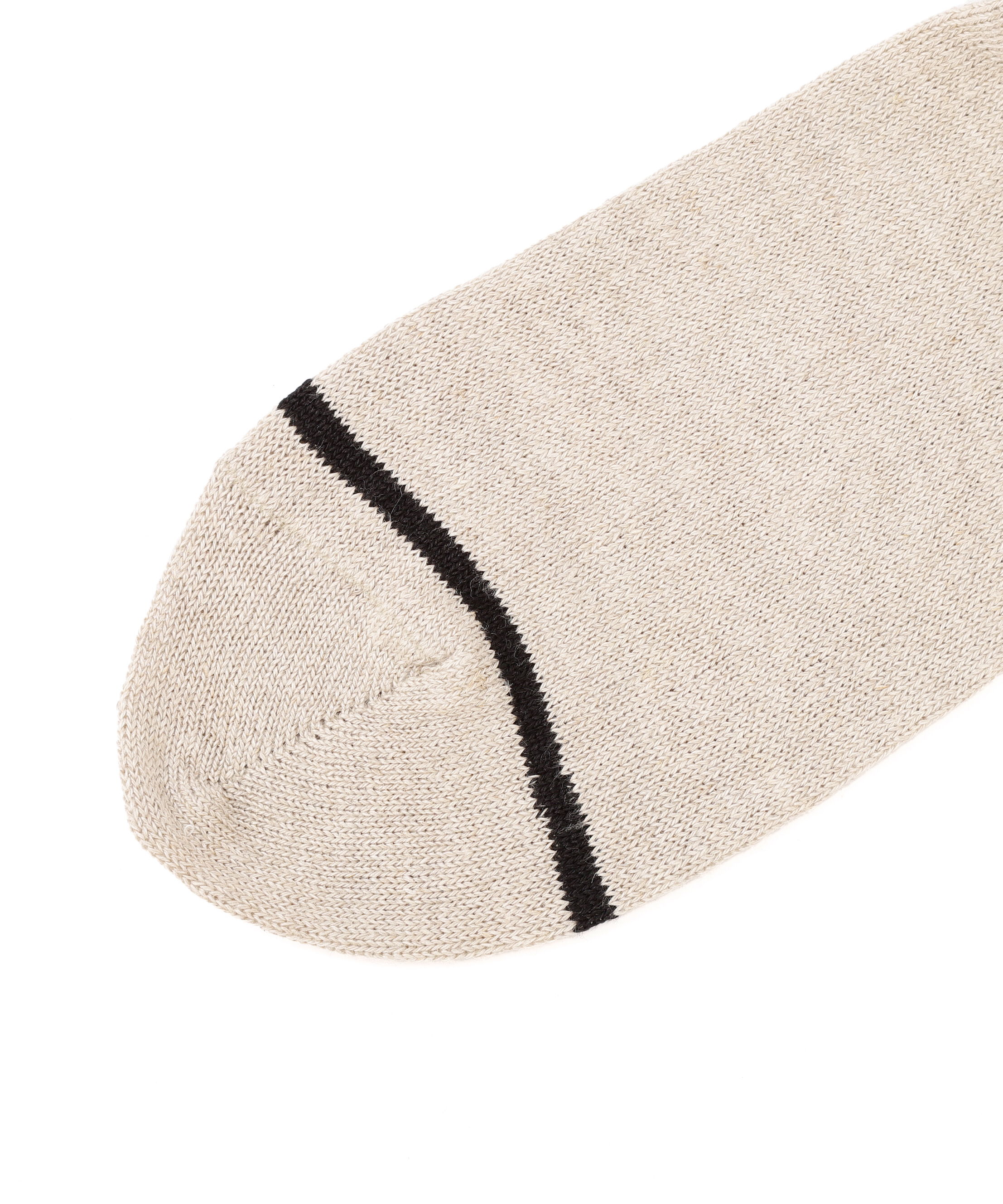 MARGARET HOWELL「LINEN RIB STRIPE SOCKS」|ソックス|
