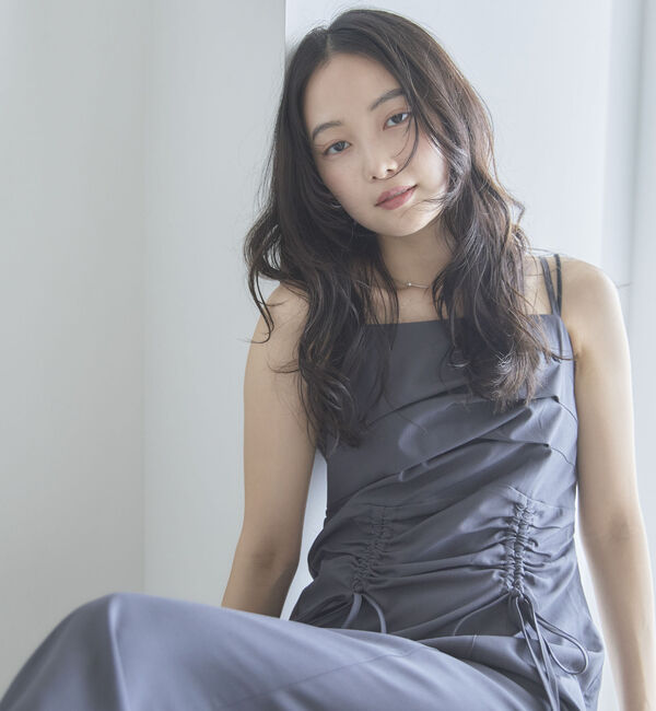 archives「【ＯＮかわ】ウォッシャブルタックドロストキャミワンピース」|ワンピース|