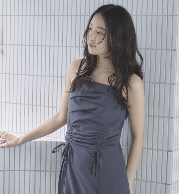 archives「【ＯＮかわ】ウォッシャブルタックドロストキャミワンピース」|ワンピース|