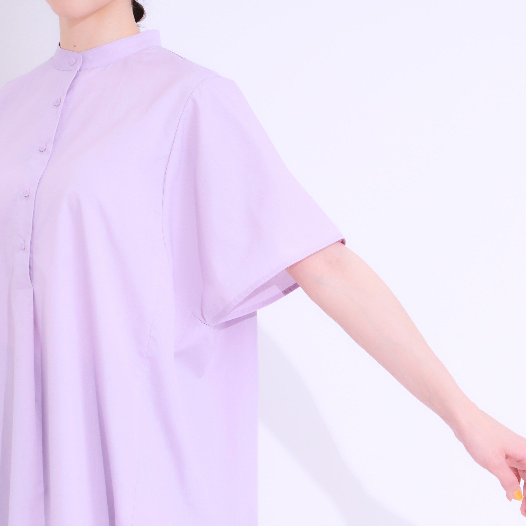 SHOO･LA･RUE「【洗える】体型きれい見え チュニックワンピース」|チュニック|