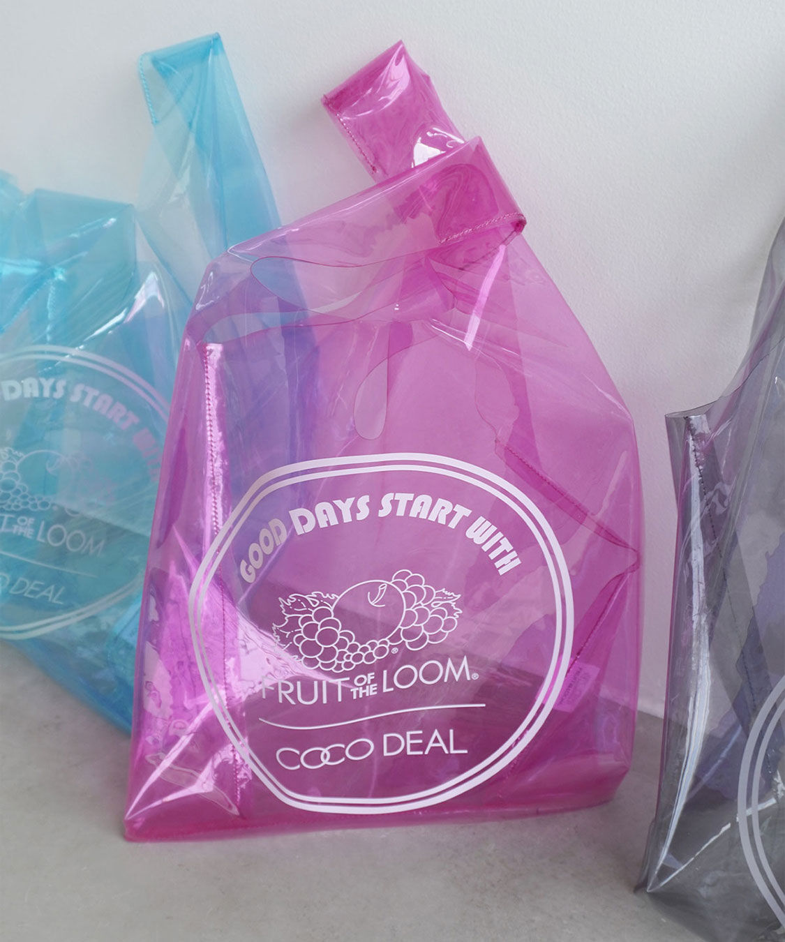 COCO DEAL「《COCO DEAL/FRUIT OF THE LOOM》クリアビニールバッグ」|その他|