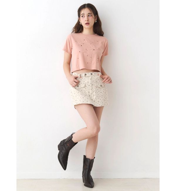 CALNAMUR「パッチワークデザインＴシャツ」|Tシャツ・カットソー|