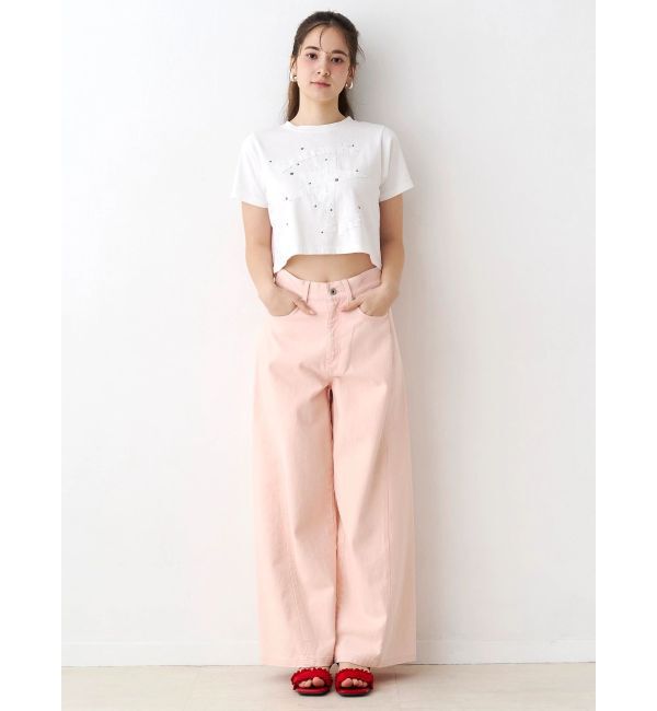 CALNAMUR「パッチワークデザインＴシャツ」|Tシャツ・カットソー|