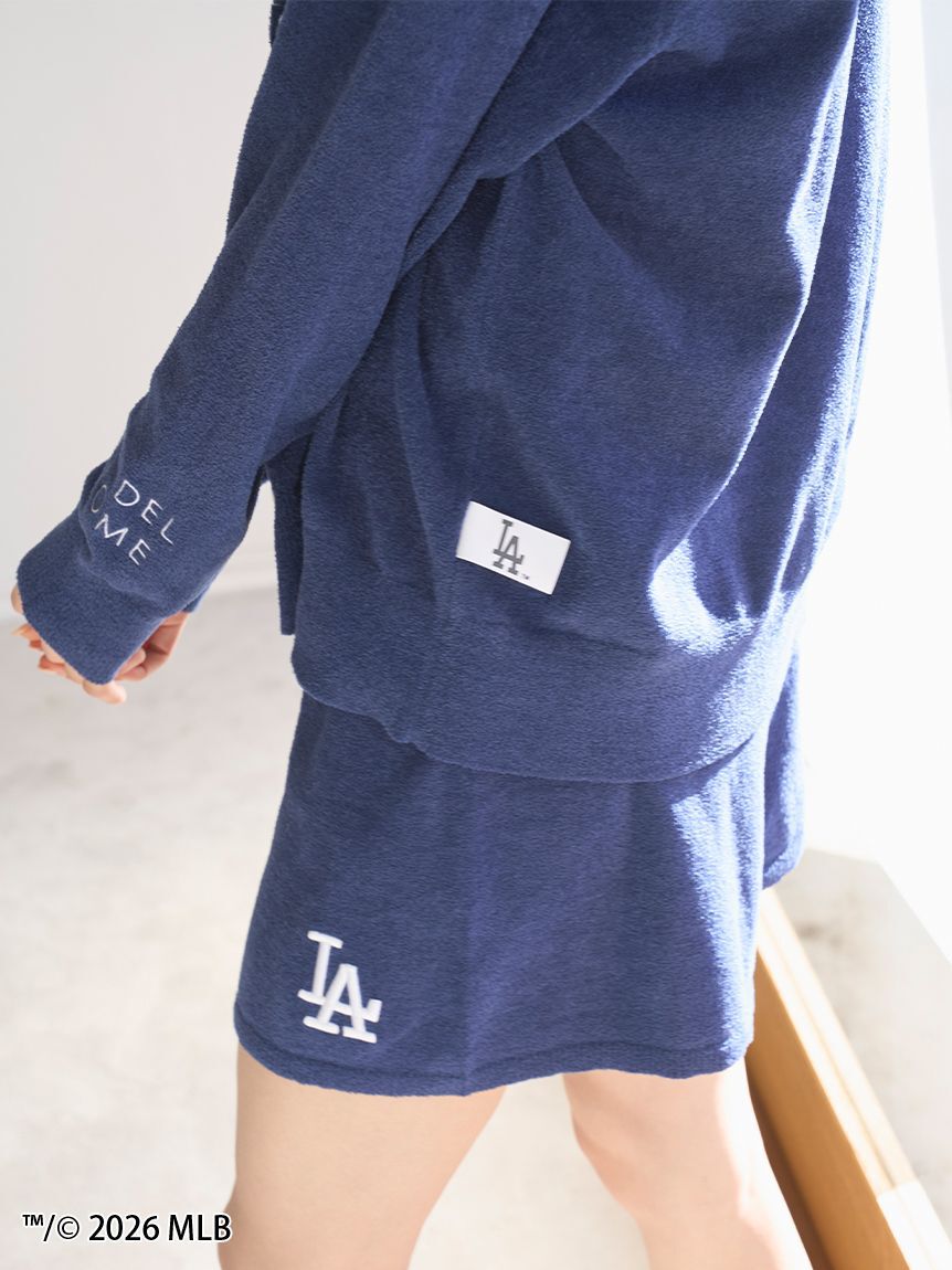 SNIDEL HOME「【MLB】ニットショートパンツ」|ルームウェア|