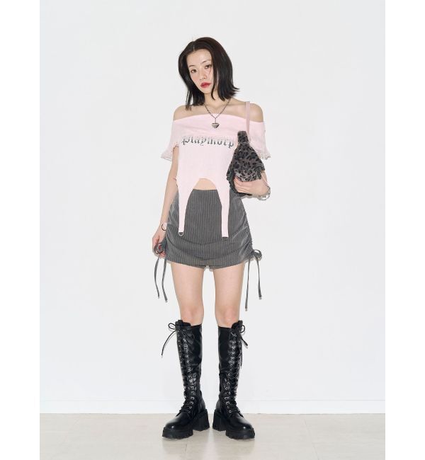 jouetie「オフショルガータートップス」|Tシャツ・カットソー|