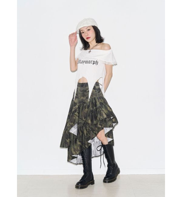 jouetie「オフショルガータートップス」|Tシャツ・カットソー|