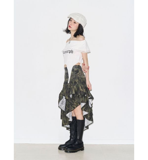 jouetie「オフショルガータートップス」|Tシャツ・カットソー|