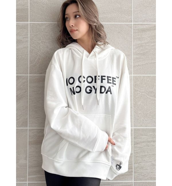 GYDA「NO COFFEE NO GYDAスウェットパーカー」|パーカー|オフホワイト