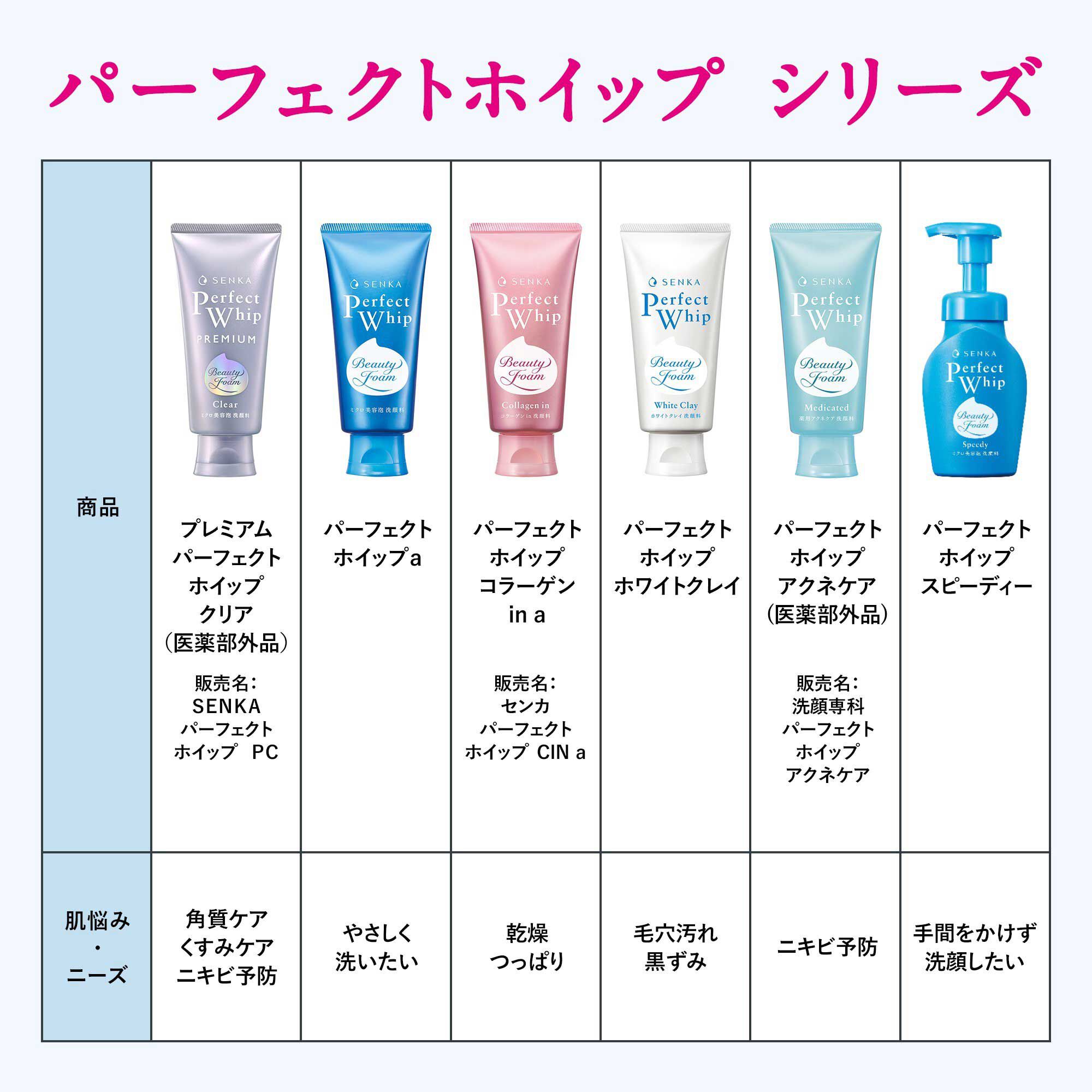 専科「SENKA(センカ) パーフェクトホイップａ ホワイトフローラルの香り (120g)」|洗顔料|