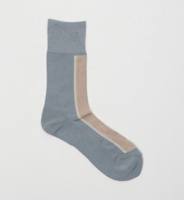 UNITED ARROWS green label relaxing「＜CHICSTOCKS＞センターライン ソックス」|ソックス|LT.BLUE