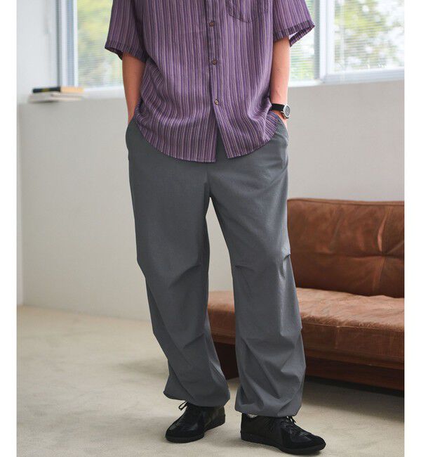 UNITED ARROWS green label relaxing「Dot Air ワイド スノー イージー パンツ -ストレッチ-」|その他|MD.GRAY