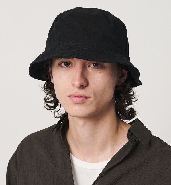 BEAUTY&YOUTH UNITED ARROWS「コットン カラー バケット ハット」|ハット|BLACK