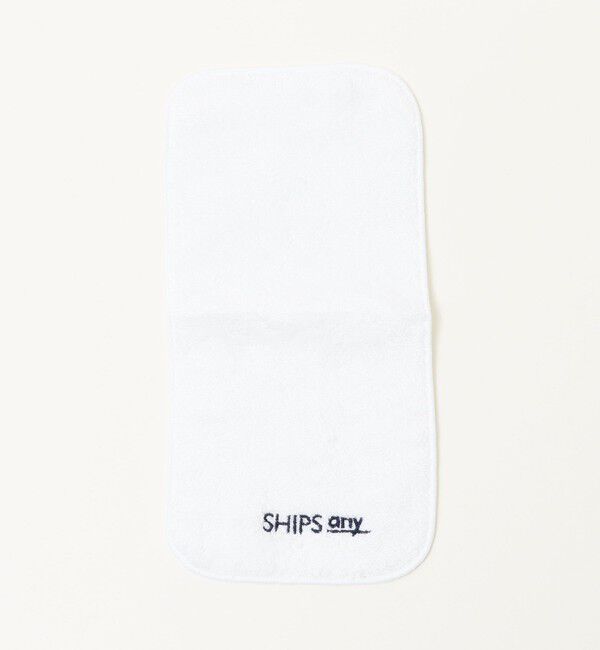 SHIPS any「SHIPS any: 今治 パイル ハンドタオル」|ハンカチ|ホワイト