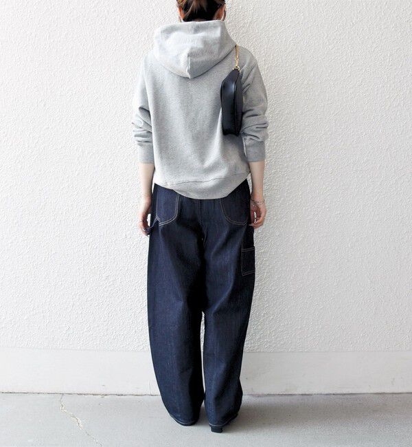 SHIPS any「【SHIPS any別注】THE KNiTS:〈洗濯機可能〉ロゴプリント フーディー パーカー」|パーカー|