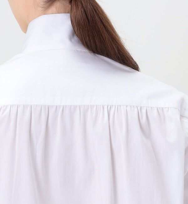 TOMORROWLAND BUYING WEAR「BOURRIENNE AMAZONE スタンドカラーシャツ」|シャツ・ブラウス|