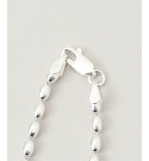  「【blancle/ ブランクレ】SV・Oval ball chain necklace」|ネックレス|