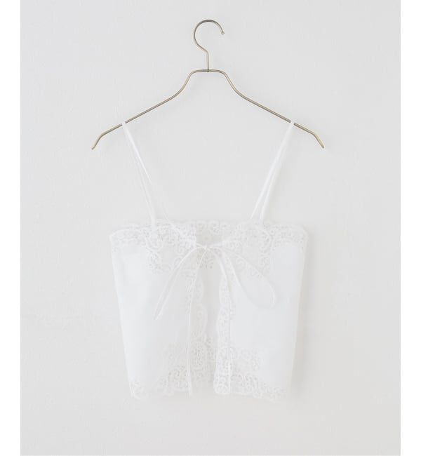 IENA「Heriter/エリテ bobbin lace pants camisole キャミソール H0-00-3072」|キャミソール|