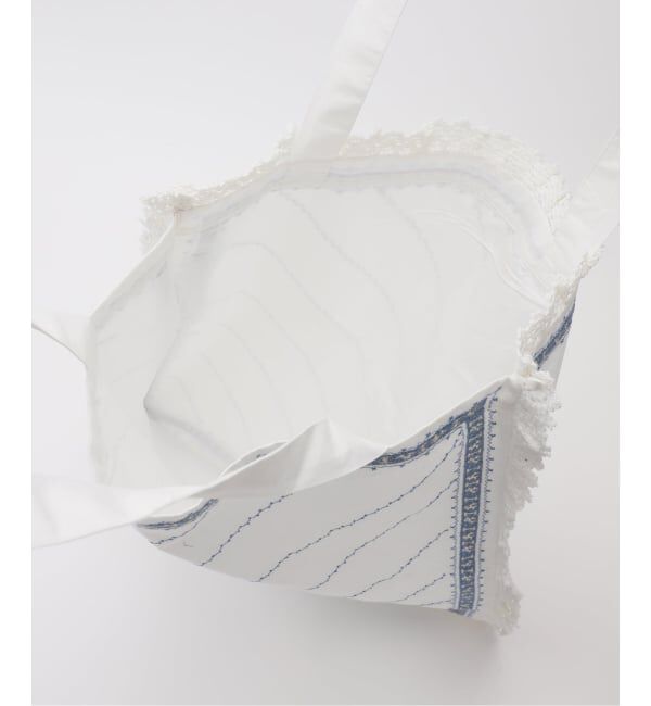 SLOBE IENA「《追加予約》crinkle crinkle crinkle SLOBE別注 handkerchief tote」|トートバッグ|