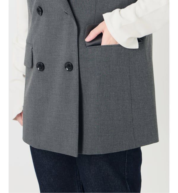 SLOBE IENA「《予約》TR TORO ダブルブレストジレ」|その他|