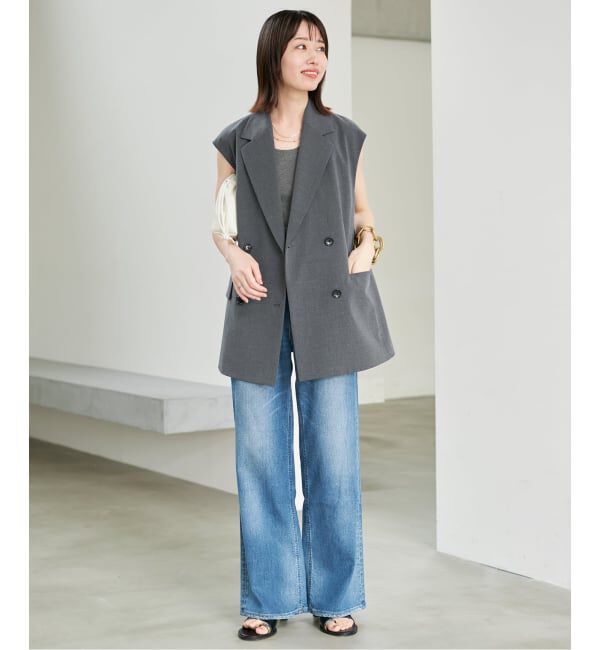 SLOBE IENA「《予約》TR TORO ダブルブレストジレ」|その他|