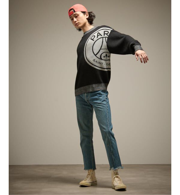 Paris Saint-Germain「【Paris Saint-Germain / パリ・サン＝ジェルマン】 JP Emblem knit pullover」|ニット・セーター|