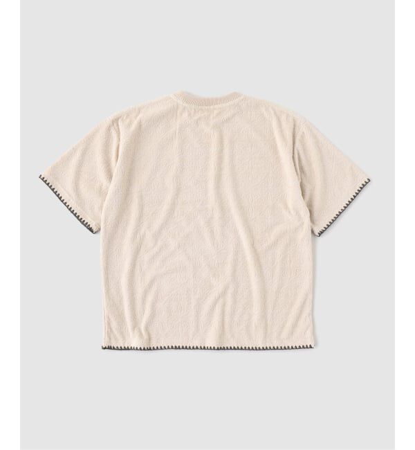 417 EDIFICE「パイルジャカード Tシャツ」|Tシャツ・カットソー|
