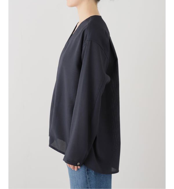 journal standard luxe「ドライメッシュ Vネックシャツ」|シャツ・ブラウス|