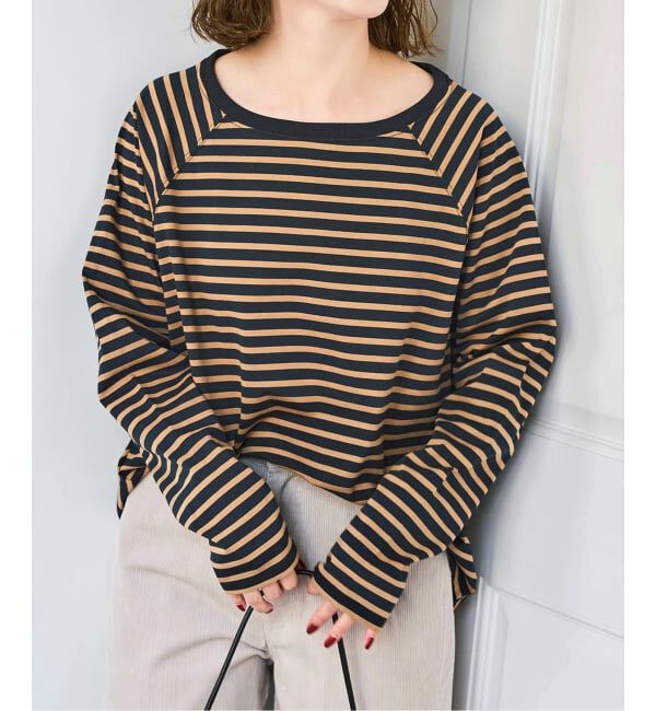 Spick and Span「《WEB限定カラー有り / 追加予約》ボートネックバックタックプルオーバー」|Tシャツ・カットソー|