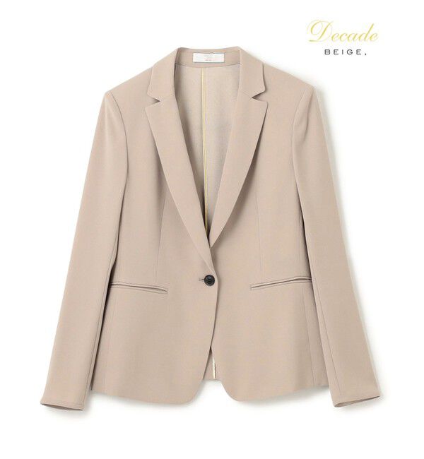 BEIGE,「【セットアップ対応】CINDY / テーラードジャケット」|テーラードジャケット|Taupe