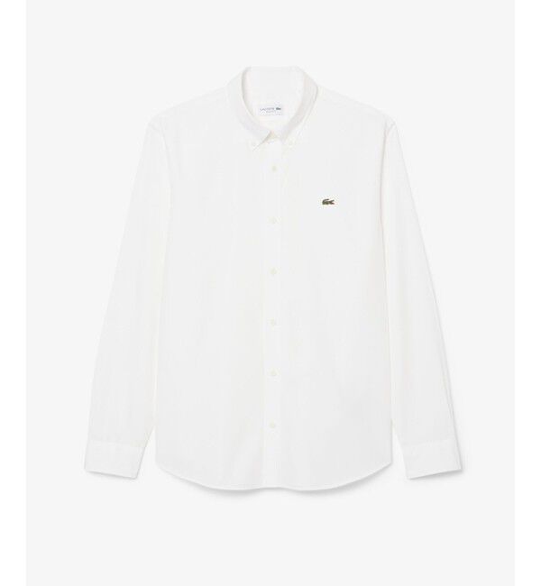 LACOSTE「エッセンシャルワントーンボタンシャツ」|シャツ・ブラウス|
