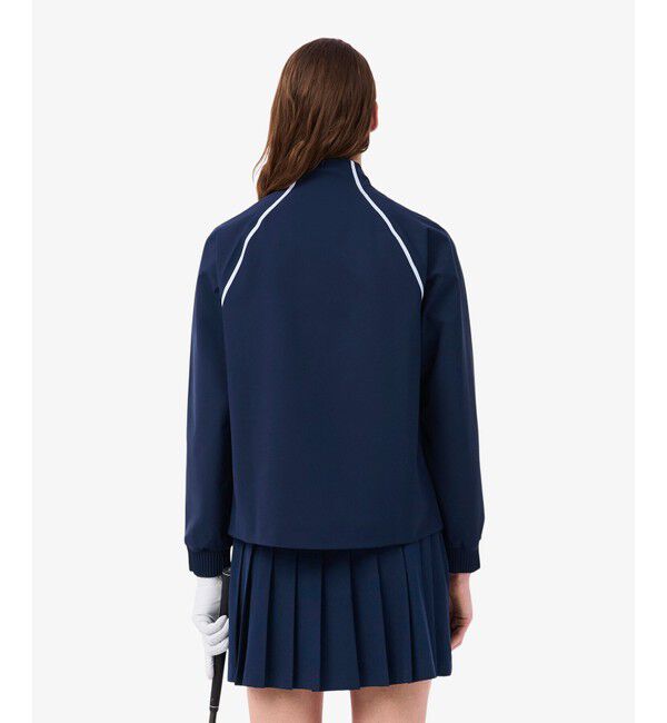 LACOSTE「ウォータープルーフストレッチゴルフジャケット」|カーディガン|