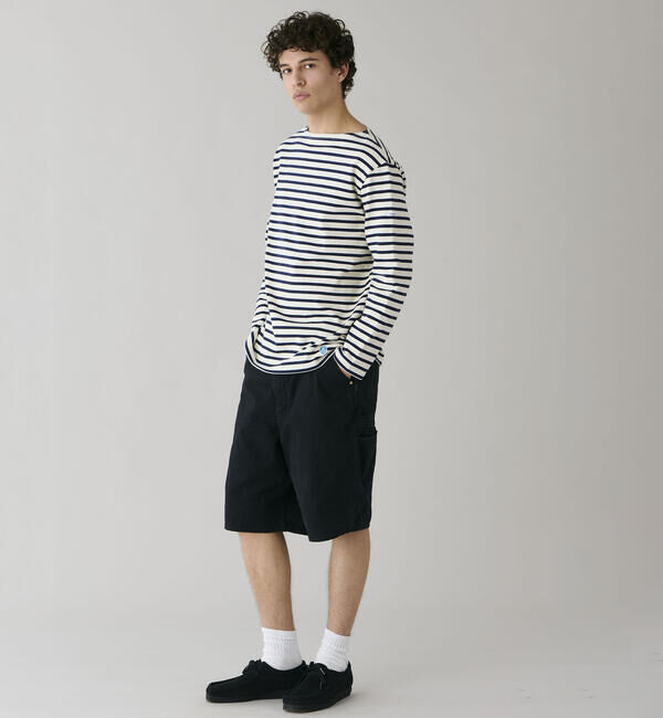  「orSlow | 〈別注〉 DAD'S FIT OXFORD PAINTER SHORTS BLACK MEN」|その他|