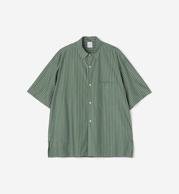  「GOOD PEOPLE GOOD STITCHING GOOD PRODUCT | 〈別注〉ストライプ ハーフスリーブシャツ MEN」|シャツ・ブラウス|